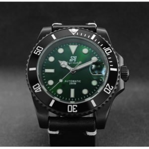 On Sale!!! San Martin Diving Watch Automatic Watch with plated case SN017-G-DLC