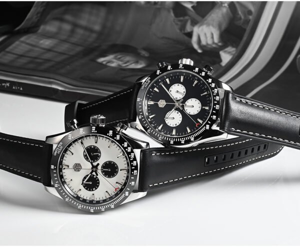 On Sale!!! San Martin Racing Chronograph Waterproof Quartz Watch SN018