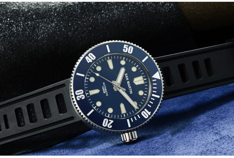 San Martin 1000 meters waterproof watch diving watch mechanical watch