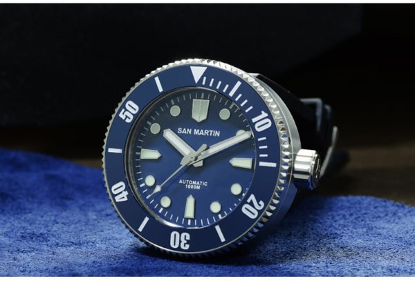SN001 San Martin 1000 meters waterproof watch diving watch mechanical watch SN001-G-SN