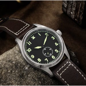On Sale!!! San Martin Pilot Watch Quartz Waterproof Watch SN030-G-SY
