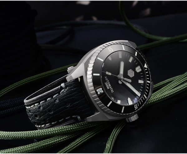 SN027 San Martin original design diving watch GR5 titanium metal men’s mechanical watch limited edition SN027-T1
