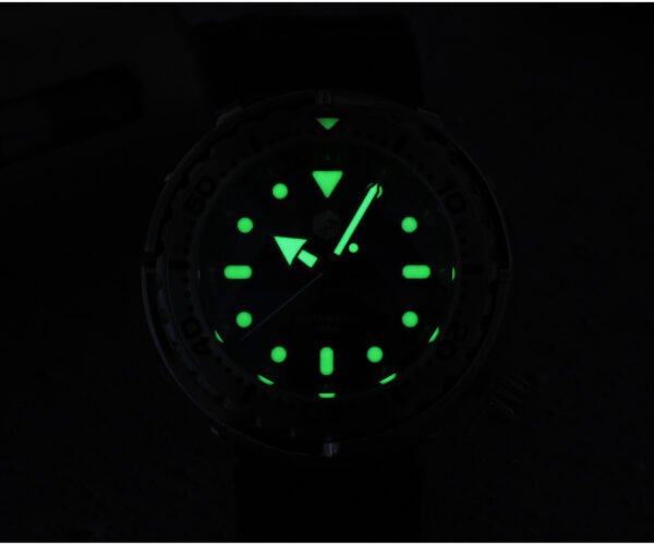 On Sale!!! San Martin diving watch automatic mechanical stainless steel case watch male luminous SN003-G