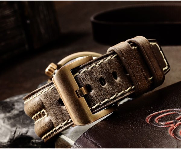 Accessories Handmade TUNA leather strap 22mm pin buckle LS-02