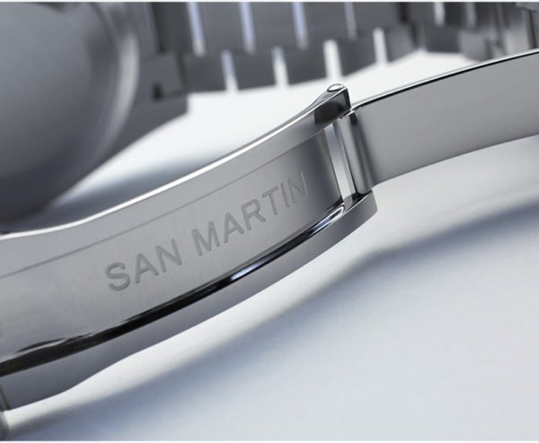 On Sale!!! SAN MARTIN 100m waterproof dress watch mechanical watch SN059