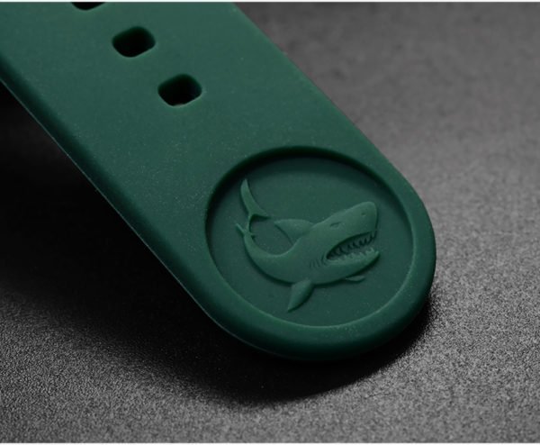 Accessories San Martin silicone rubber diving strap 20/22mm waterproof watch strap S001