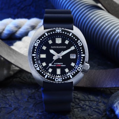 San Martin SN0057G Standard San Martin Black Dial