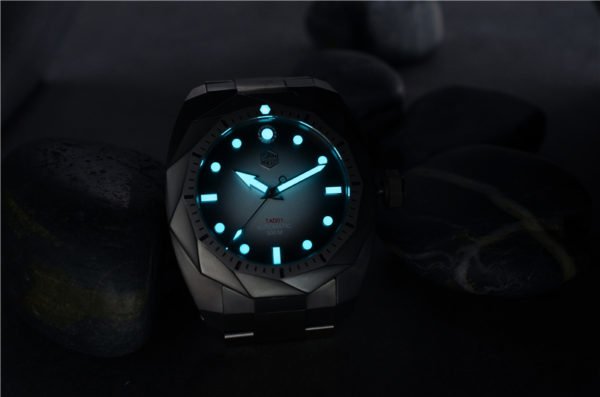 On Sale!!! SAN MARTIN self-designed limited edition mechanical diving titanium watch SN070-T