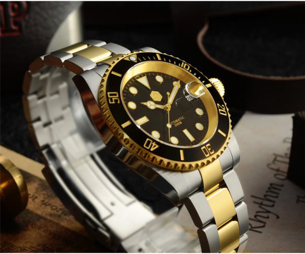 New Arrivals San Martin two color mechanical Diving Watch SN017-G-A