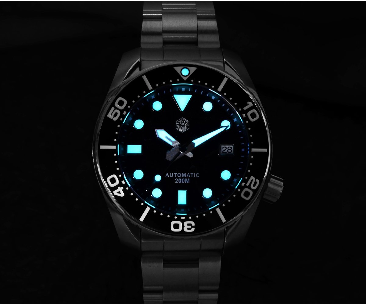 New Arrivals San Martin mechanical Diving Watch new design SN079-G