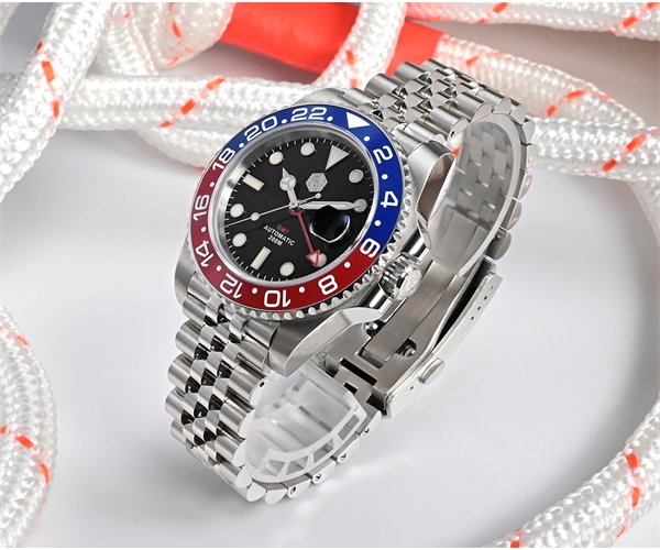 New Arrivals San Martin Diving Watch GMT Watch SN015-G-GMT V2 and New SN015-G-C with hidden clasp