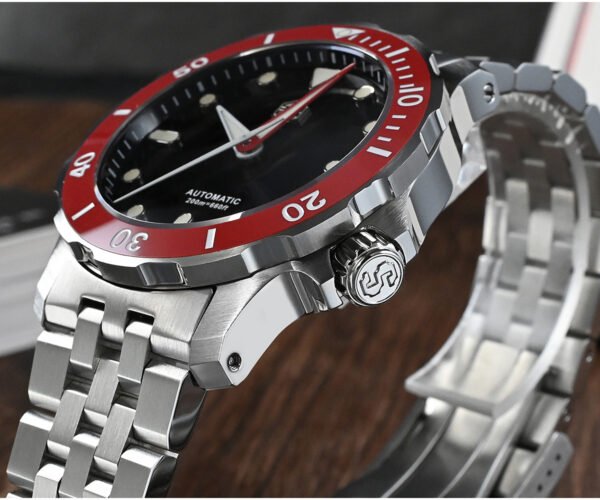 New Arrivals San Martin 40mm Original Design NH35 Dive Automatic Mechanical Watch With Sapphire and 20Bar Waterproof SN085-G