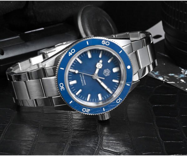 New Arrivals SAN MARTIN mechanical diving watch 200 meters waterproof SM300 with sandwich dial and YN55 movement SN051-G2