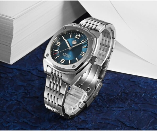 New Arrivals SAN MARTIN 39.5mm mechanical watch 200 meters waterproof self-design with PT5000 and SW200 movement SN026-G