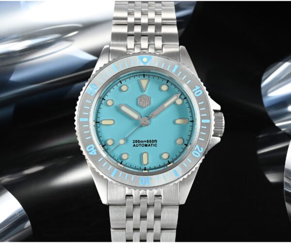 New Arrivals San Martin 38mm Sports Mechanical Watch with Miyota 8215 Movement SN044-G with stainless steel bracelet