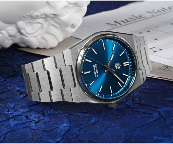 New Arrivals SAN MARTIN 40mm Miyota 9015 Classic Luxury Dress Automatic Mechanical Watch SN023-G