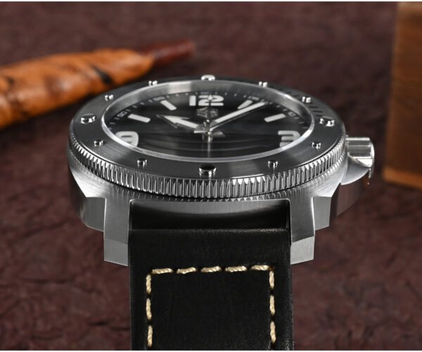 New Arrivals SAN MARTIN 43mm mechanical watch 200 meters waterproof Outdoor Military Style with Miyota 8215&8315 movement SN049-G