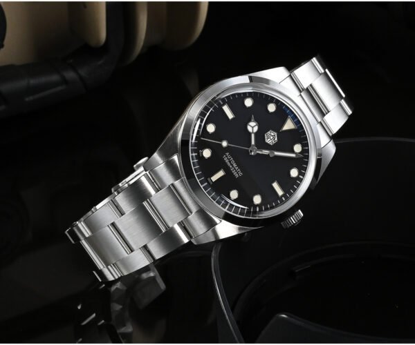 New Arrivals SAN MARTIN 39mm mechanical diving watch 100 meters waterproof explorer SN020-G4 with PT5000 and SW200 movement