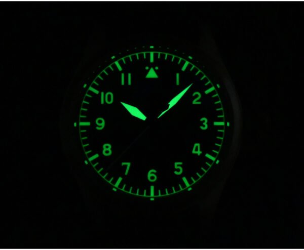 On Sale!!! San Martin Titanium Pilot Watch Luminous Military Watch YN55 movement SN030-T2