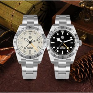 New Arrivals San Martin Watches 39mm NH34 movement BB GMT Mechanical Watch 100M Water Resistant SN0054-G-B1
