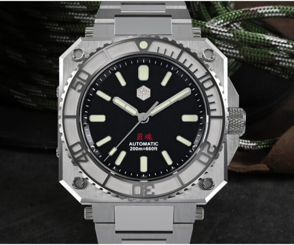 SN010 San Martin Watches Original Design Limited Edition 40mm Mens Watch ETA2824 High Quality Diver Sports Automatic Mechanical 20Bar BGW-9 SN0010-G
