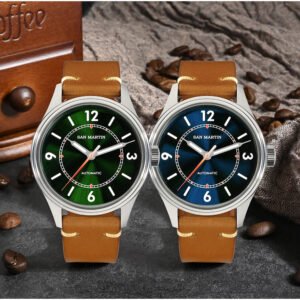 On Sale!!! San Martin Watches 38.5MM Pilot Style Watch with NH35 movement 10Bar SN0108-G2