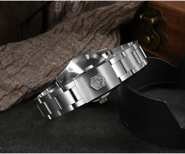 New Arrivals SAN MARTIN WATCHES 37mm mechanical military pilot watch 100 meters waterproof with Miyota 8215 SN034-G-B1