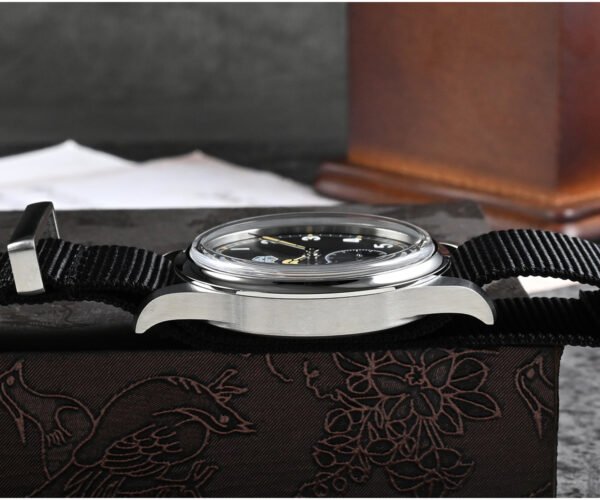Quartz Watch San Martin 36MM Pilot Style Watch Nylon Strap with Ronda 6004 quartz movement 10Bar SN0105-G-XA