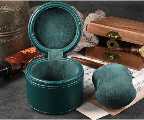 Accessories San Martin Leather High-end Portable Watch Box Small Travel Storage Box Gift Box Display Package Boxes