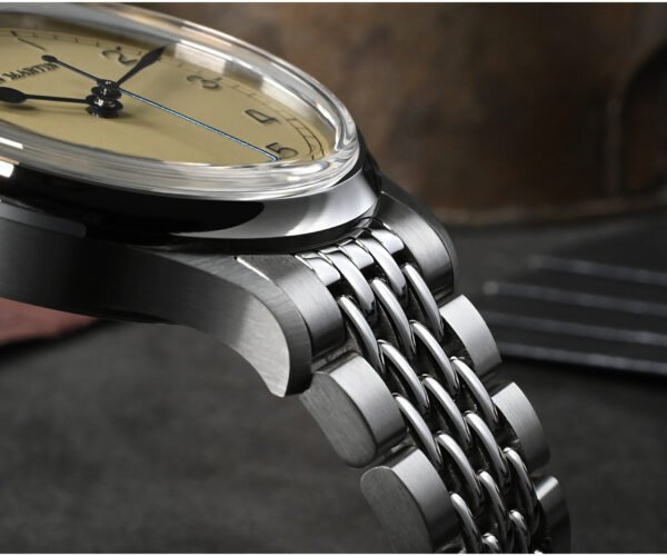 New Arrivals San Martin Watches 38.5MM Pilot Style Watch with NH35 movement C3 10Bar SN0105-G-NB