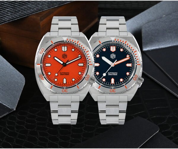 New Arrivals San Martin Watches Diver 40mm  Fashion Men Watch Stainless Steel Bezel YN55 movement Sapphire 20 Bar BGW-9 Luminous SN067-G