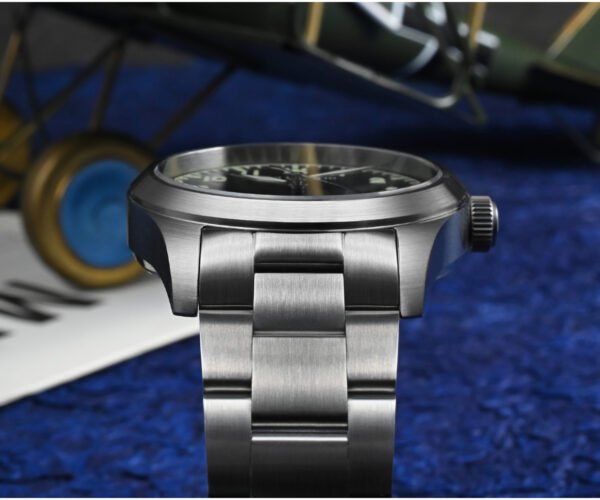 SN030 San Martin new 39mm stainless steel Pilot Watch Luminous Military Watch with NH35 Movement SN030-G-A3
