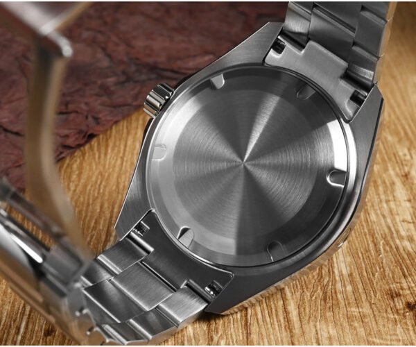 New Arrivals SAN MARTIN New Updated Men Diving Watch Helium Device NH35 Automatic Mechanical Luxury Vintage Gradient Dial Waterproof 300m SN036-G-B