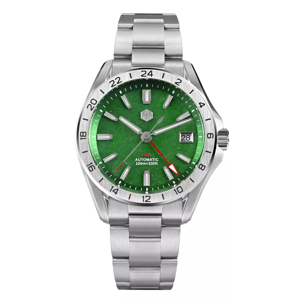 San Martin SN0129-B-1 Green Jade Dial