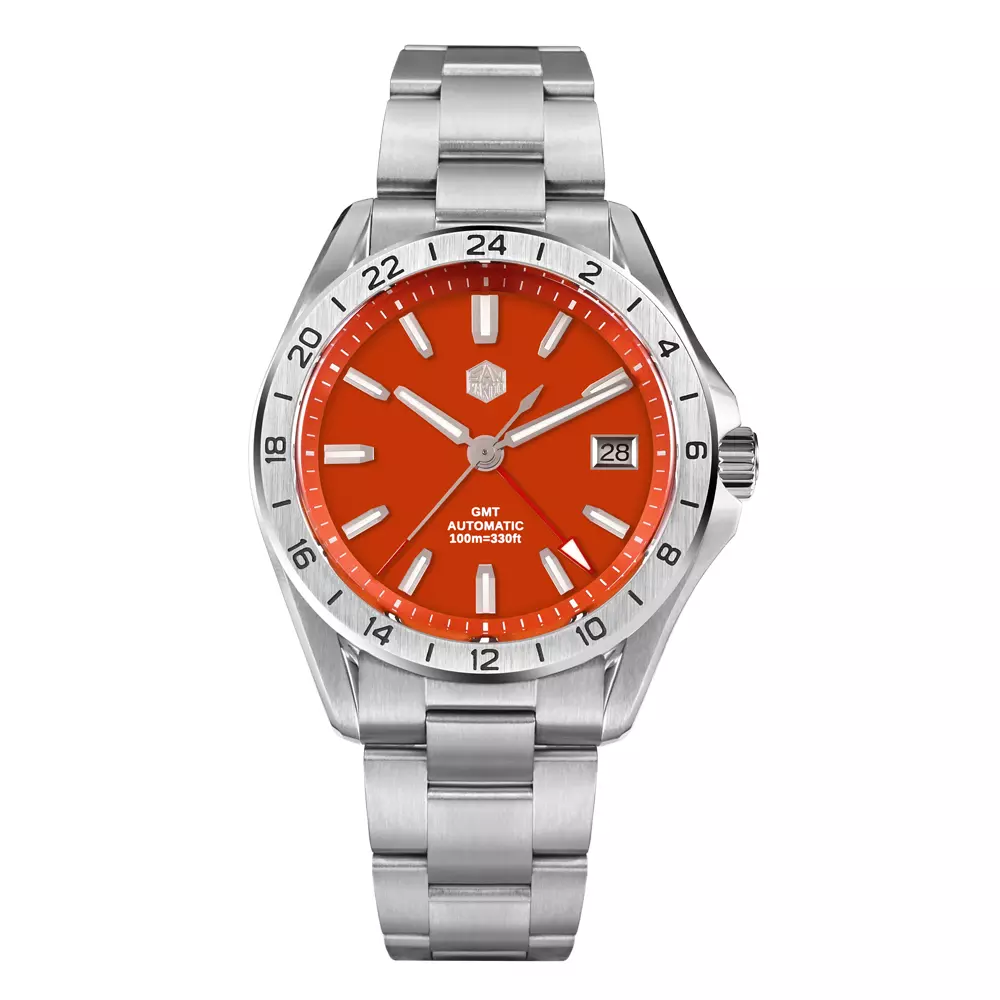 San Martin SN0129-B-1 Red Agate Dial