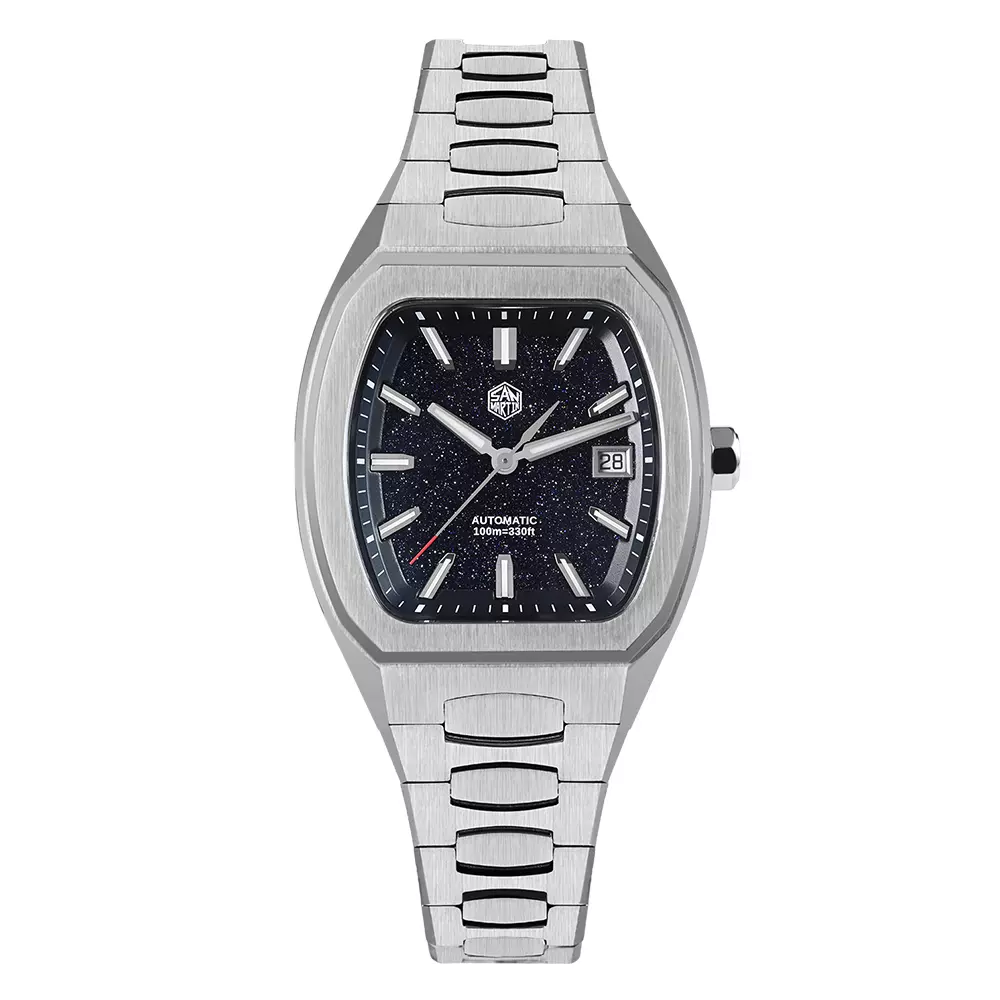 San Martin SN0145-G1 Dark Blue Aventurine Dial