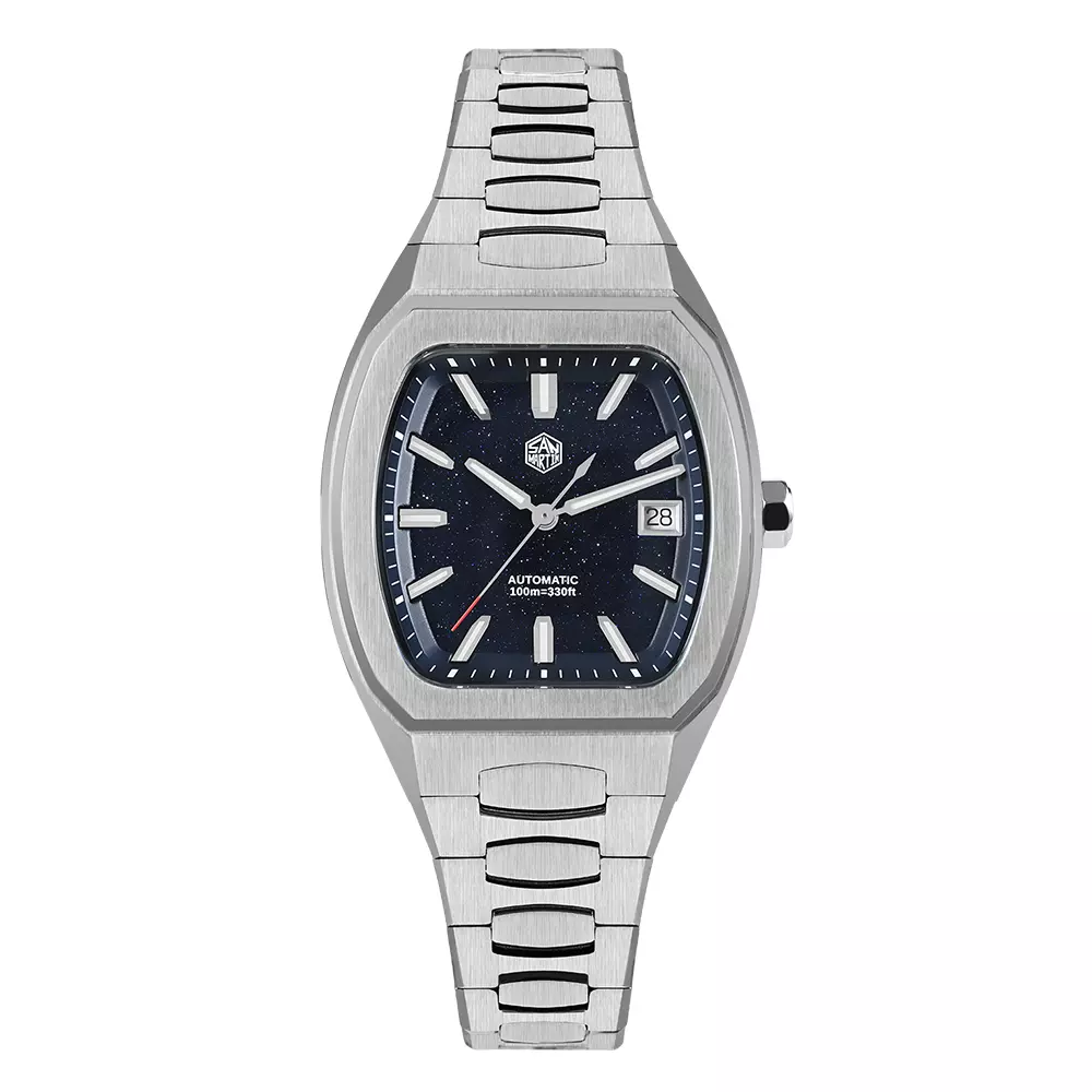 San Martin SN0145-G Dark Blue Aventurine Dial