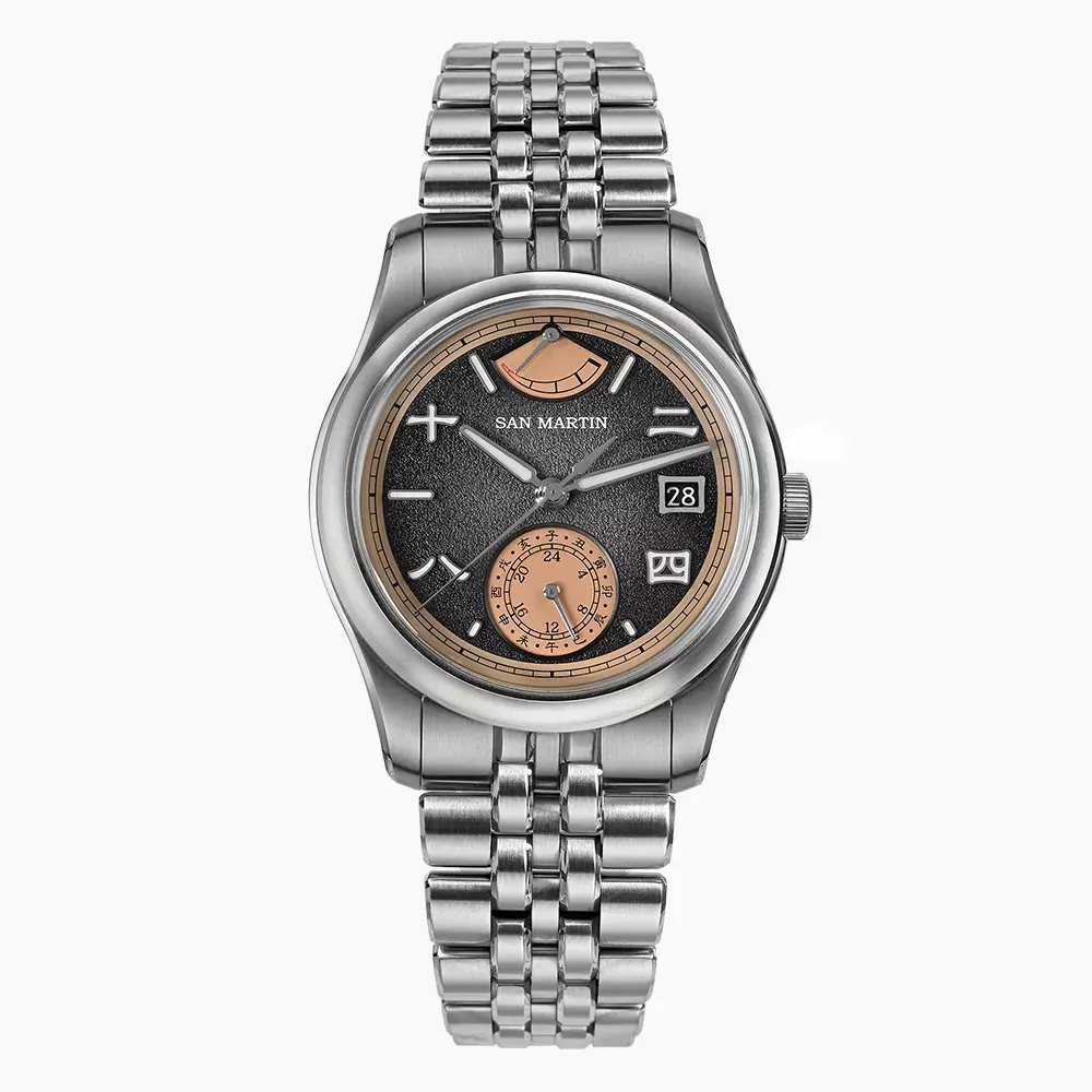 San Martin SN0144-DG Gray Color Dial