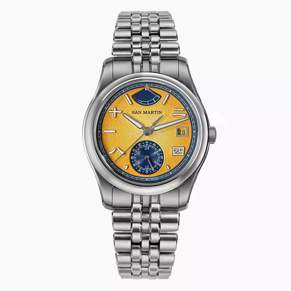 San Martin SN0144-DG Light Golden Color Dial